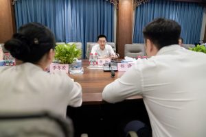樟树市委曾海书记莅临luck18调研指导